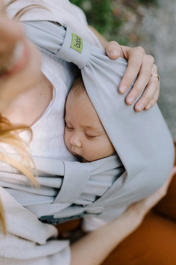 BOBA Hybrid carrier Bliss V2 grey from birth made of cotton and elastane Packaging status original