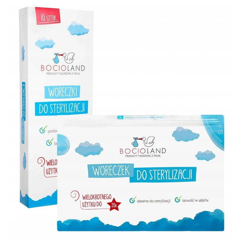 BOCIOLAND TEAT BOTTLE STERILIZATION POUCHES