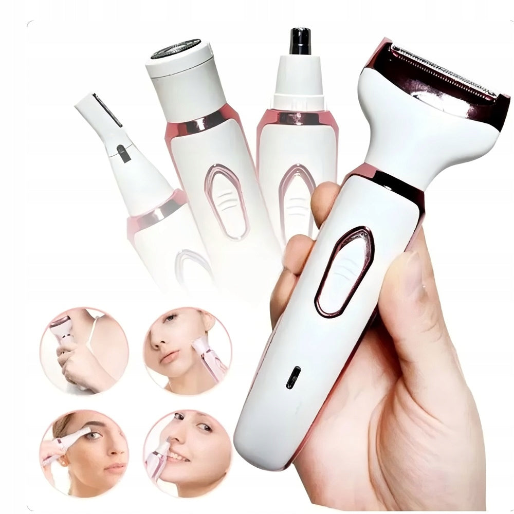 BODY EPILATOR PHILIPS LADY SHAVER WOMEN'S RAZOR 4 ACCESSORIES Packaging status original