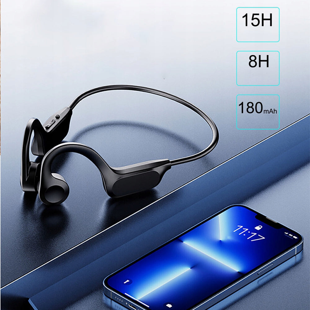 BONE SPORTS WIRELESS HEADPHONES, BONE CONDUCTION HEADPHONES Batteries included yes