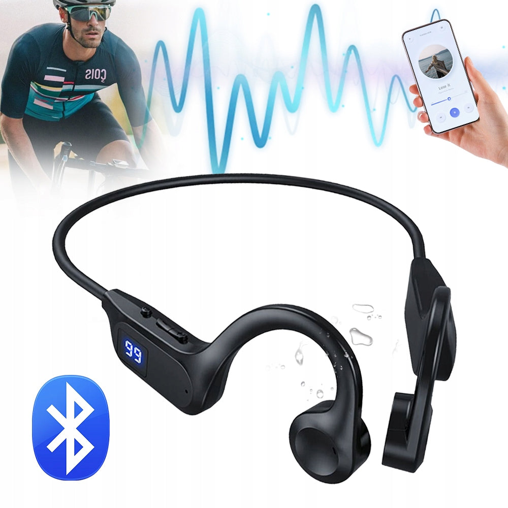 BONE SPORTS WIRELESS HEADPHONES, BONE CONDUCTION HEADPHONES
