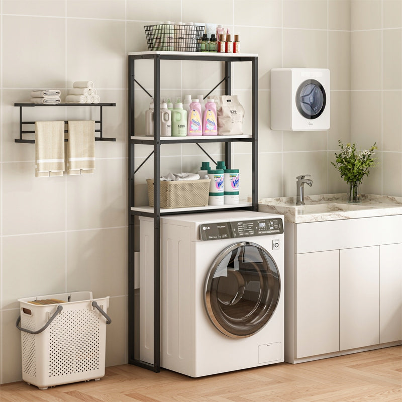 BOOKCASE BATHROOM CABINET OVER TOILET WASHING MACHINE LOFT INDUSTRIAL SHELVES 160 CM EAN (GTIN) 5904890442283