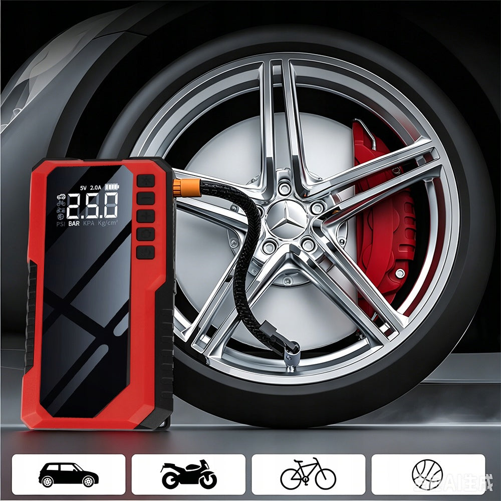 BOOSTER POWERBANK JUMP STARTER 6400MAH MULTIFUNCTIONAL Brand no brand