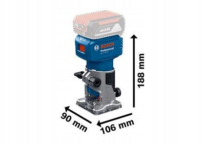 BOSCH Aku Horní Frézka GLF 18V-8, 06016C6000 Brand Bosch