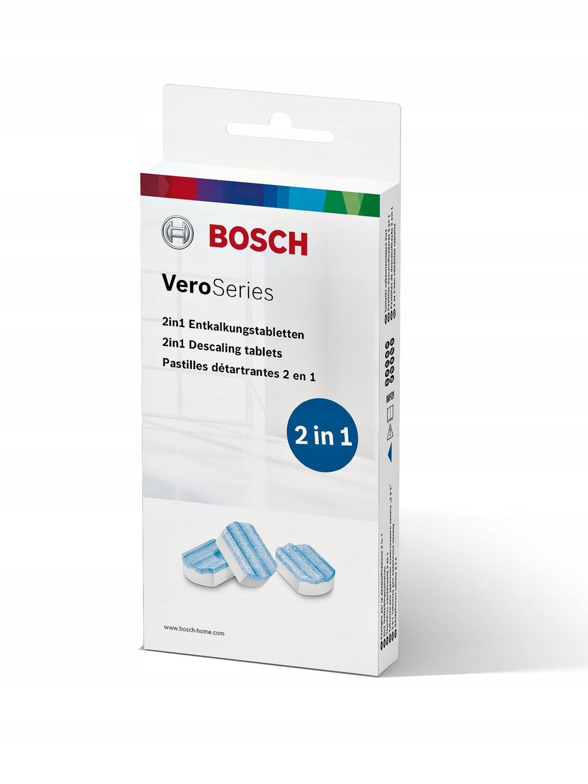 BOSCH DESCALING TABLETS FOR TCZ8002 MACHINES Packaging status original