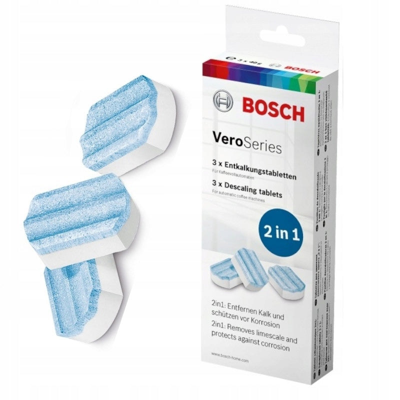 BOSCH DESCALING TABLETS FOR TCZ8002 MACHINES
