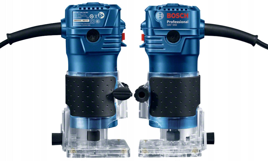 BOSCH EDGE MILLING MACHINE GKF 550 550W + ACCESSORIES Maximum power 550 W