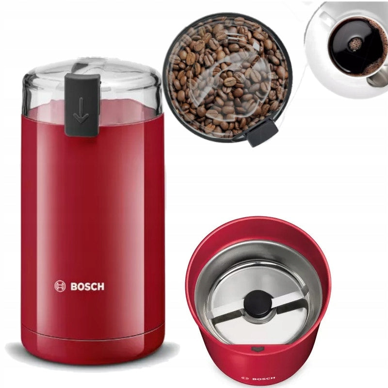 BOSCH ELECTRIC COFFEE GRINDER TSM6A014R RED