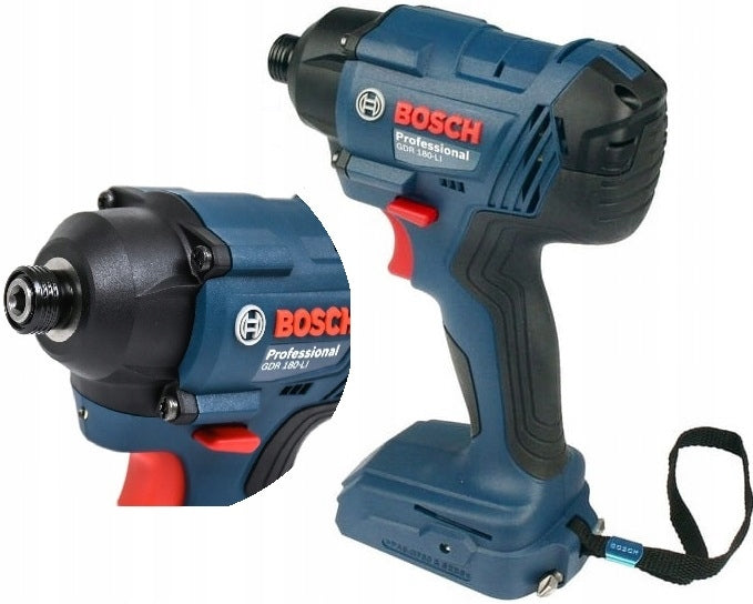 BOSCH PROFESSIONAL GDR180-Li & GSR180-Li Combo Kit, 2 x 2.0Ah 18V Batteries, GAL18V-20 Charger, Carrying Case Brand Bosch