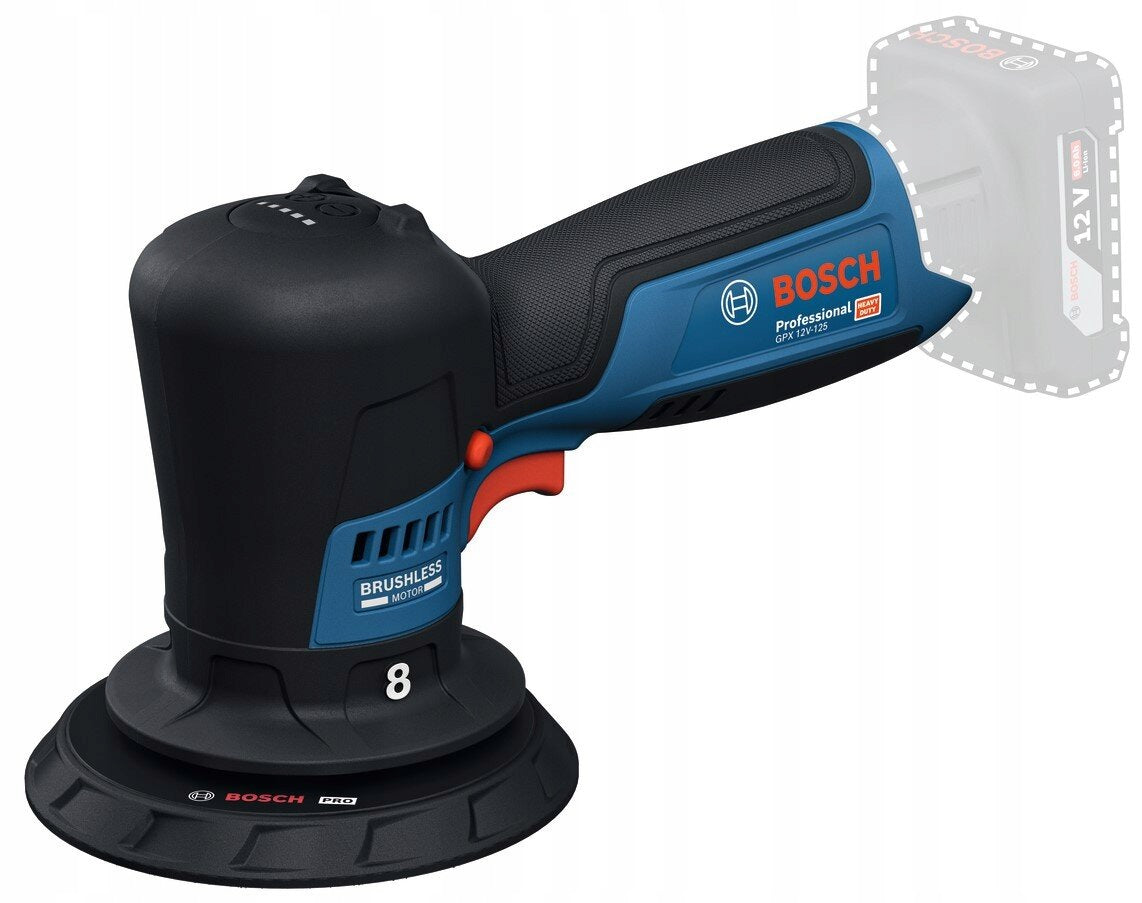 BOSCH Professional GPX polisher 12V-125 06019L4100 Additional information speed regulator soft start