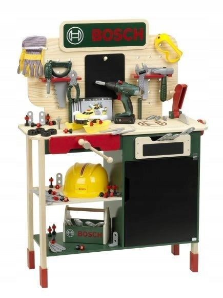BOSCH WOODEN WORKSHOP WITH TOOLS