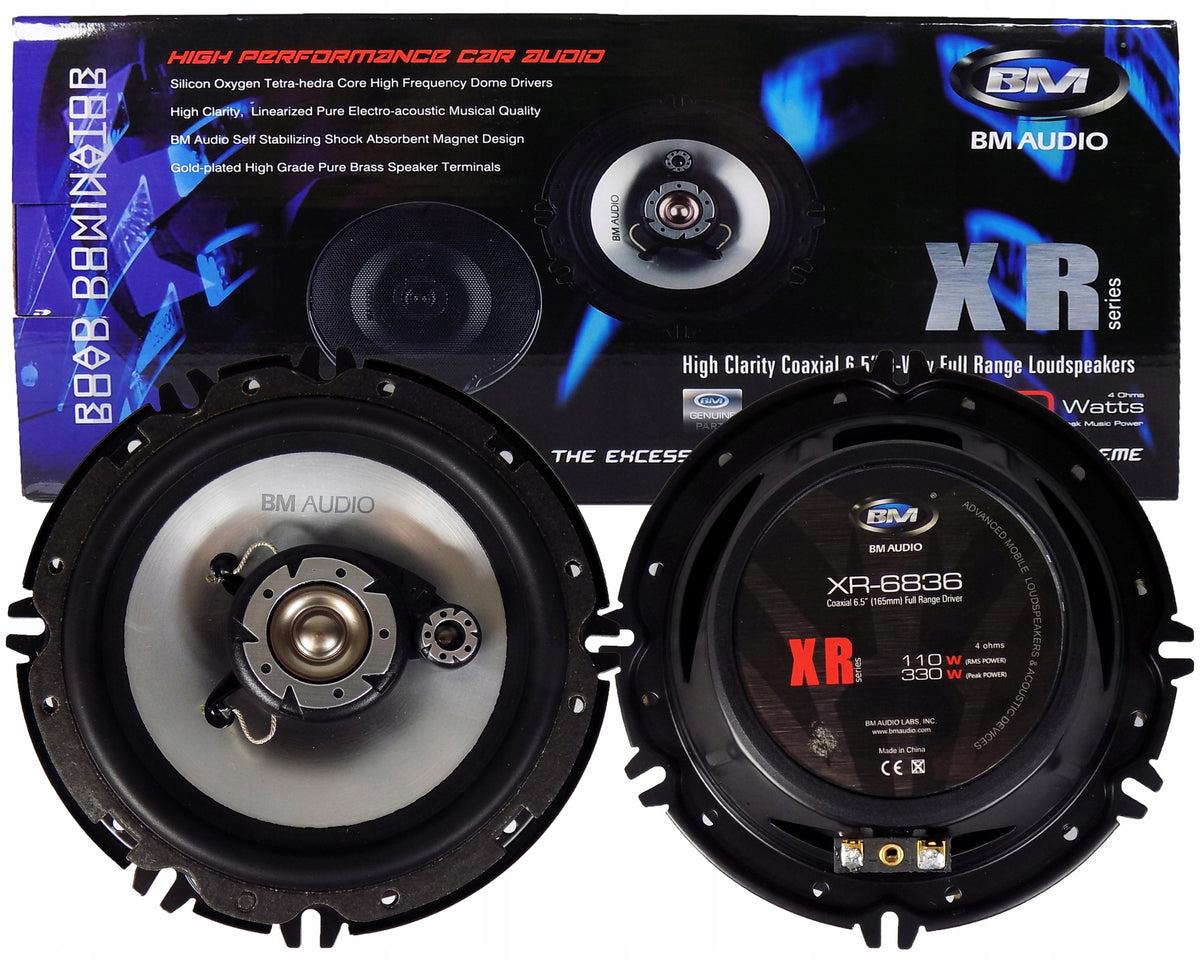 BOSCHMANN 3-WAY SPEAKERS 330 WATT PEUGEOT 206 207 307 3008 FRONT REAR