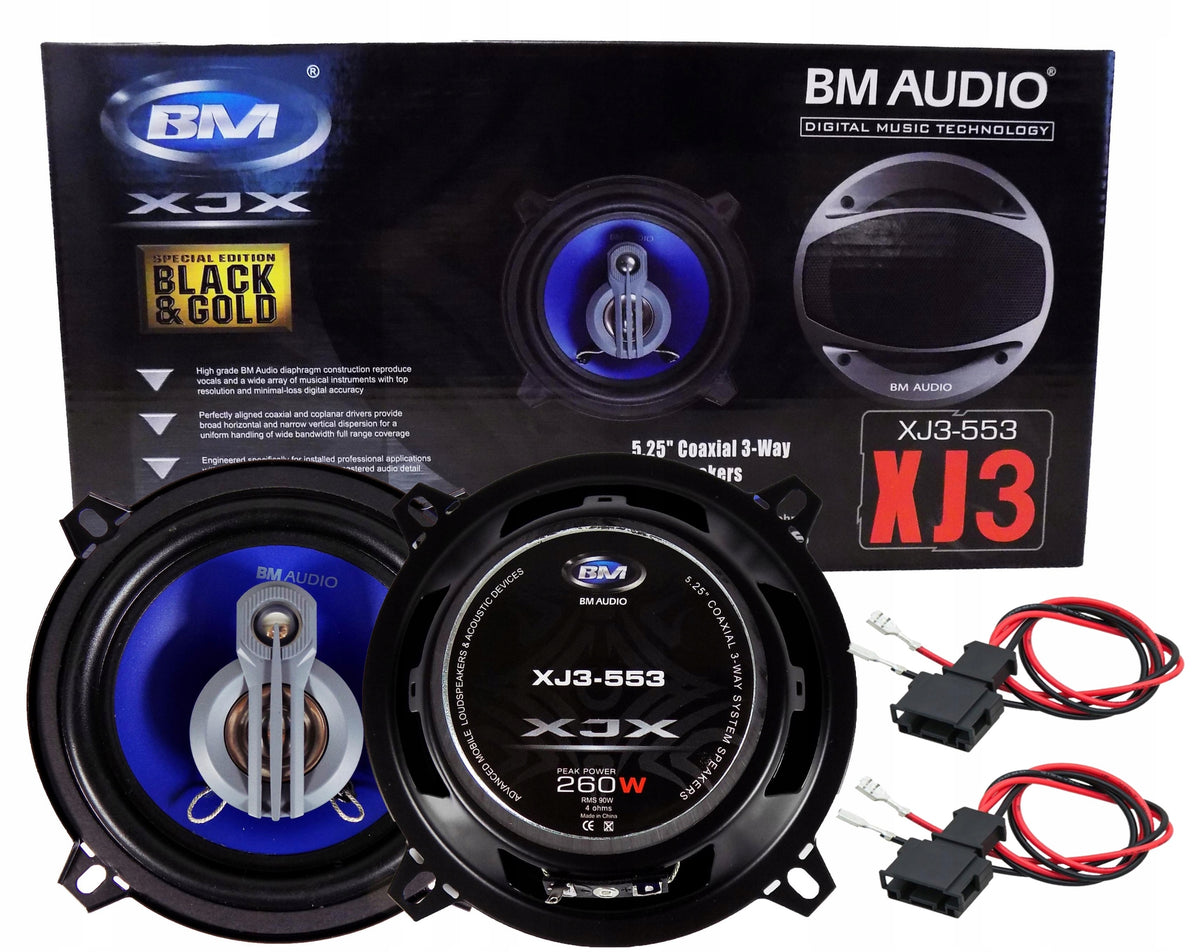BOSCHMANN 3 WAY SPEAKERS BMW Z3 E31 E34 E39 FRONT