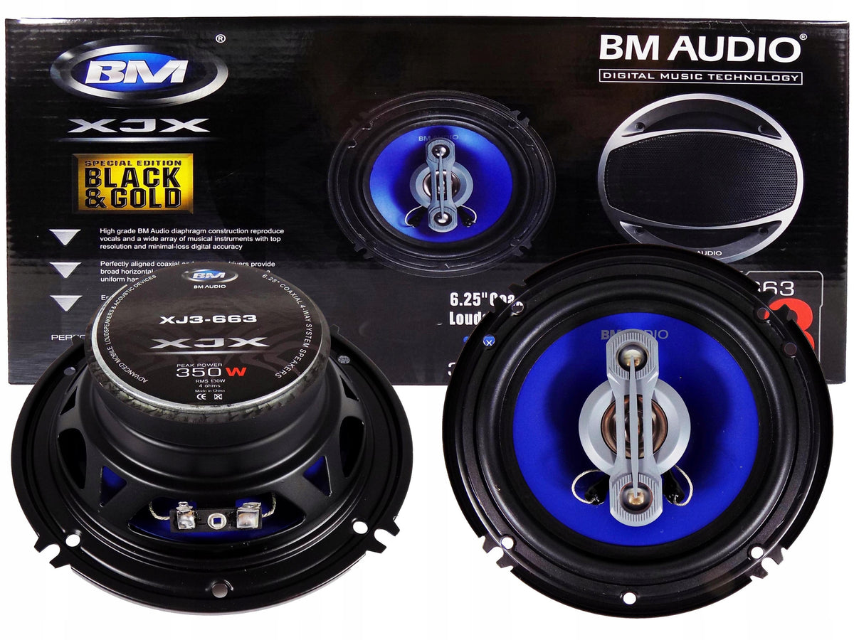 BOSCHMANN 4WAY SPEAKERS 350 WATT POWERFUL 16 165mm