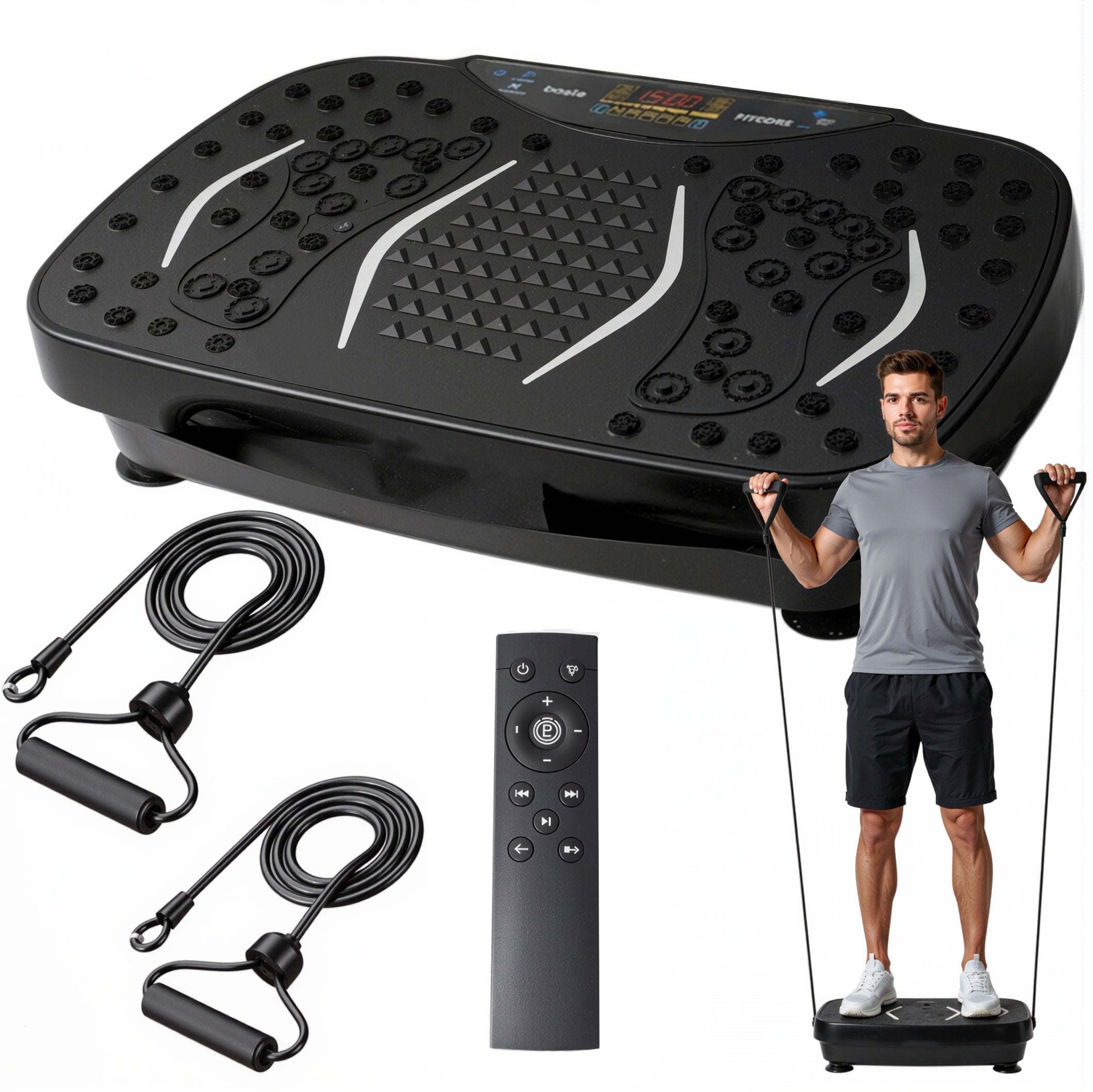 BOSTE MAT VIBRATION PLATFORM VIBRATING TRAINING MASSAGER PILOT TAPE