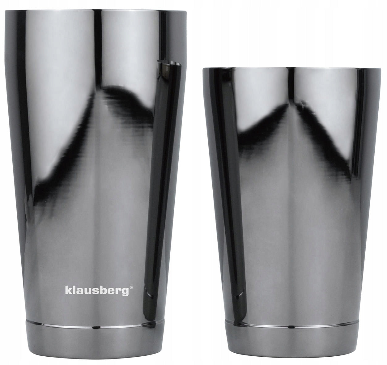 BOSTON Shaker TIN TIN for cocktail drinks graphite KLAUSBERG 700/600ml EAN (GTIN) 5908287276529