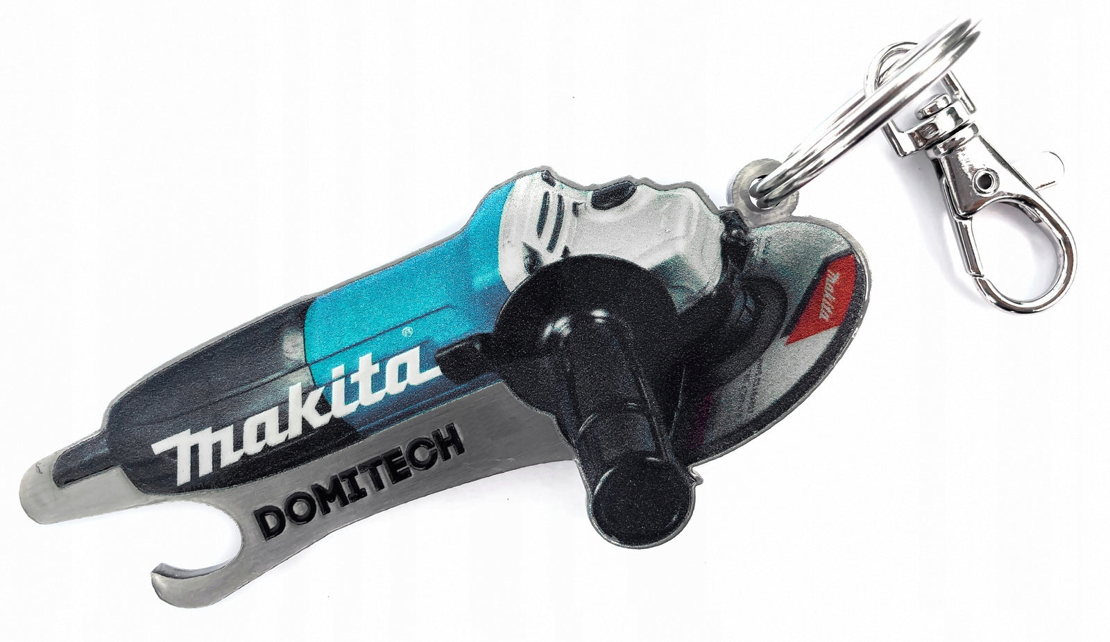 BOTTLE OPENER IN THE SHAPE OF AN ANGLE GRINDER MAKITA X DOMITECH