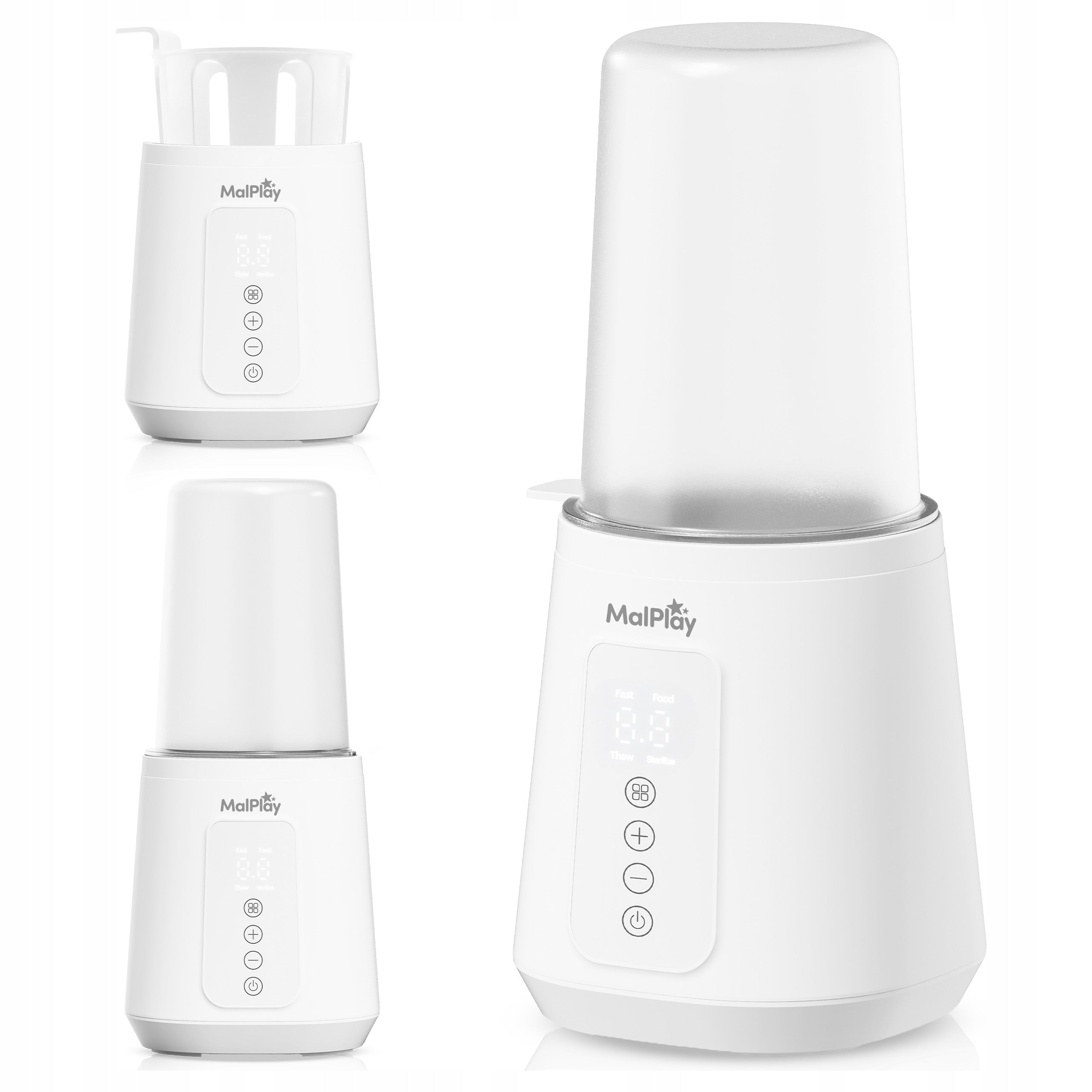BOTTLE WARMER 5IN1 STERILIZER DEFROSTING MILK MEALS 230W