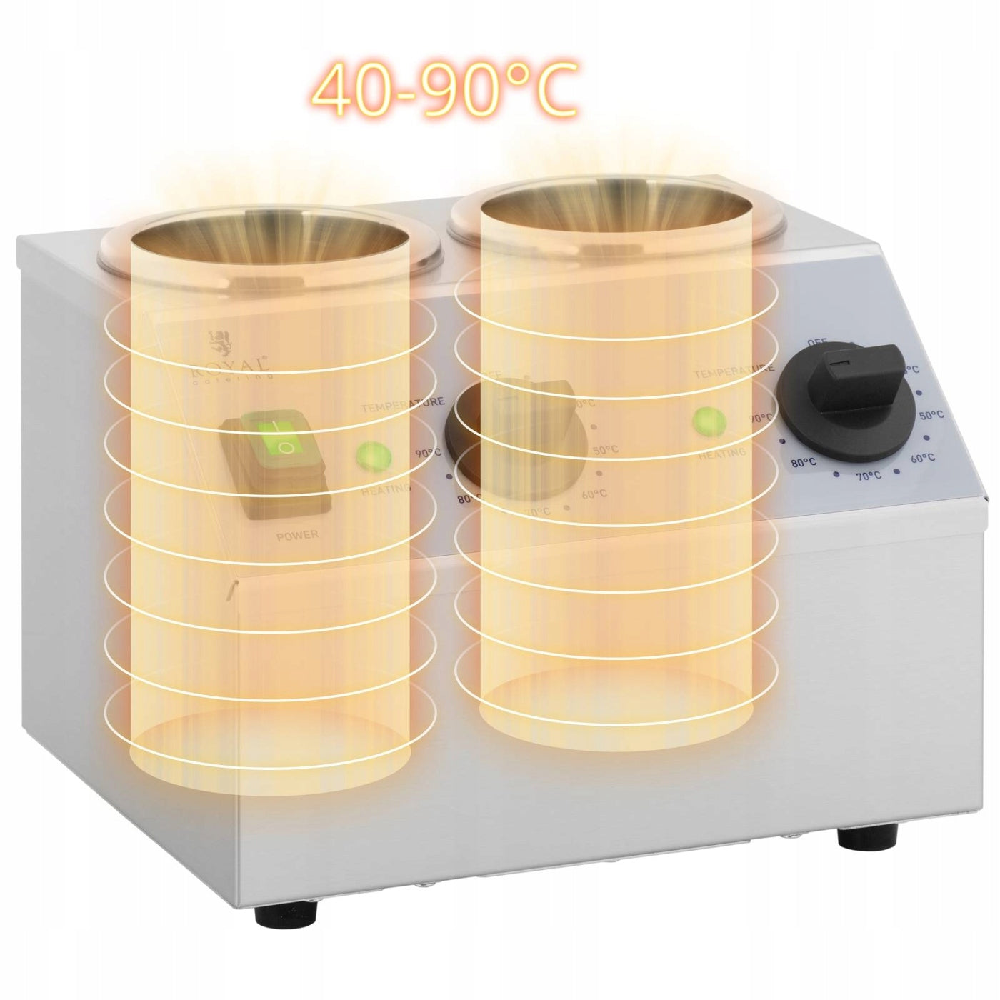 BOTTLED SAUCE WARMER DOUBLE BEMAR Model RCSW-13