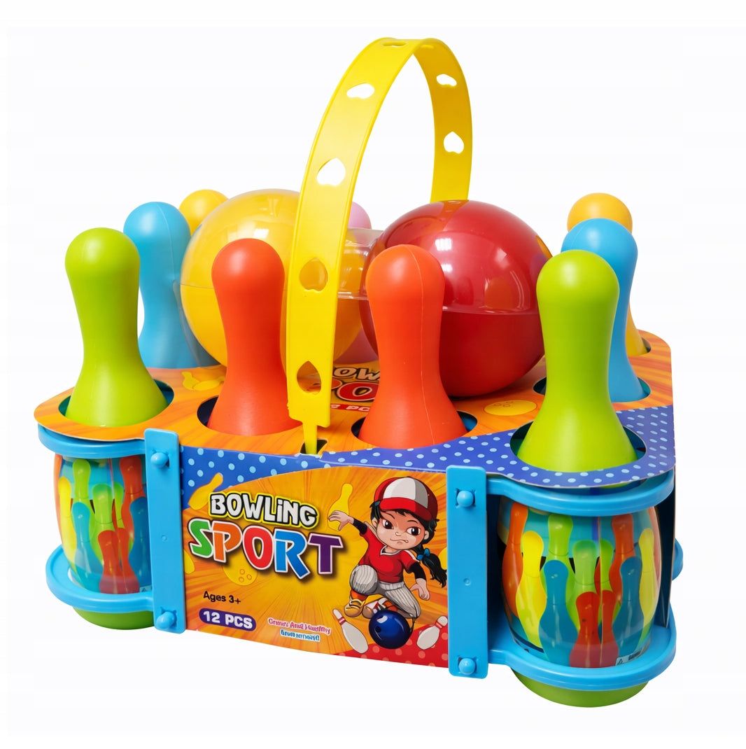 BOWLING COLORFUL ARCADE GAME 15,5CM + TWO BOWLING BALLS Manufacturer code GR9103