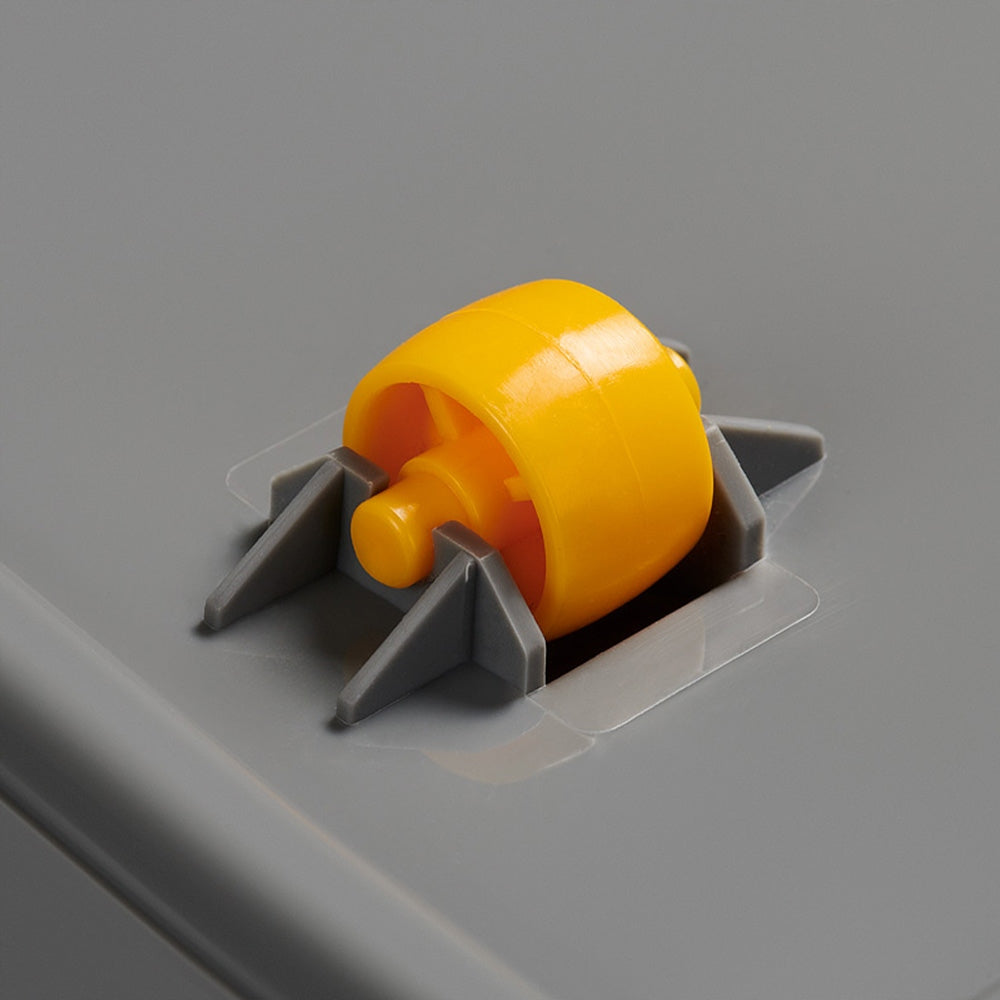 BOX PLASTIC CONTAINER 35 L COVER HANDLES GREY UNDER THE BED CIRCLES Manufacturer code 69570