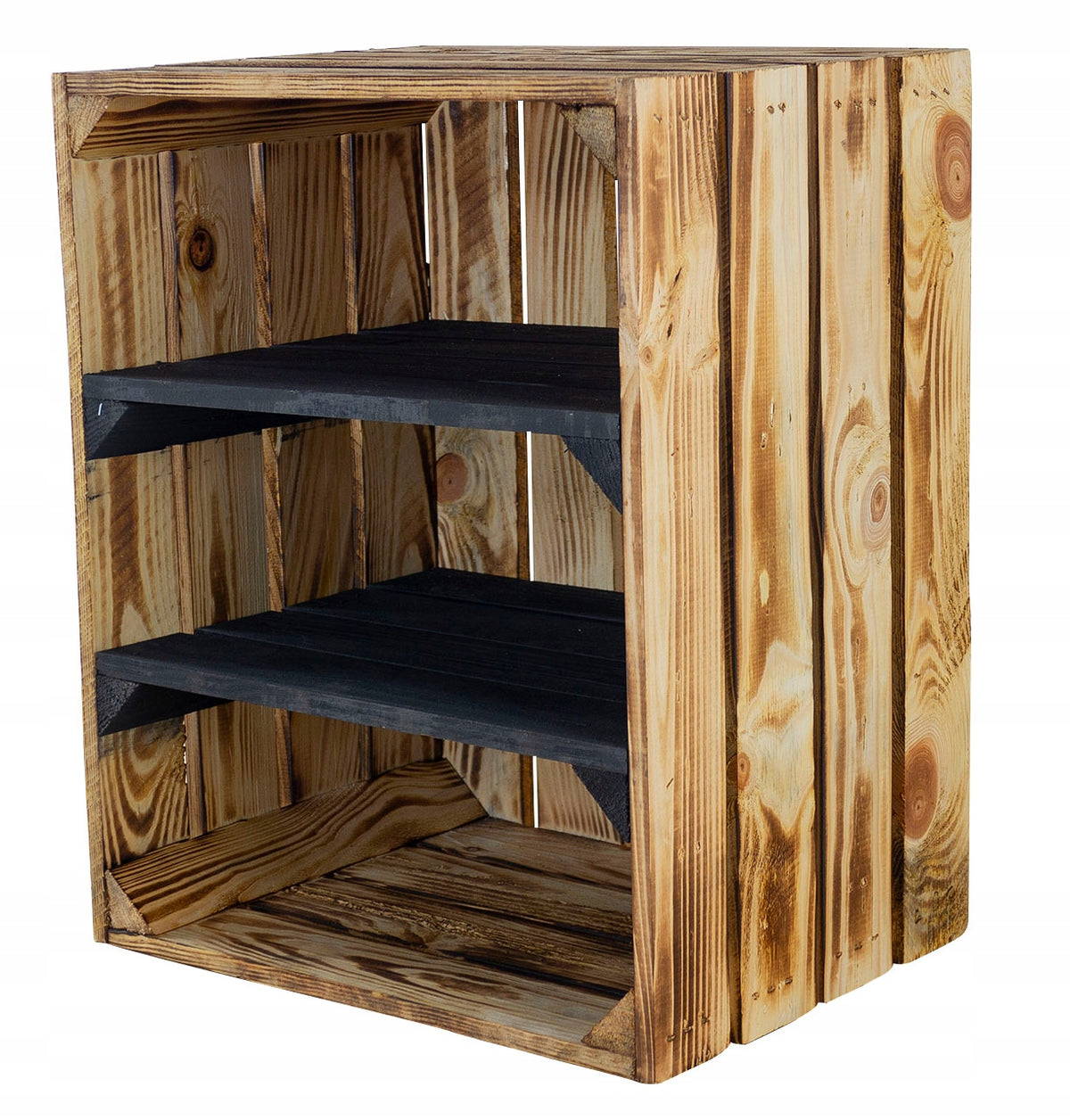 BOX WOODEN decorative shelf cabinet Capacity 20 l