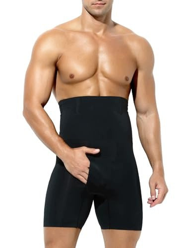BOXER SHORTS SLIMMING BELLY MEN'S BODY SHAPER COMPRESSION XXL Size XXL