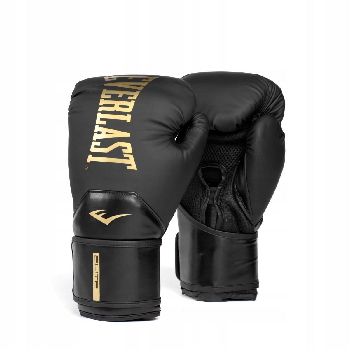 BOXING GLOVES EVERLAST ELITE 2 BLACK/ GOLD 16 oz.