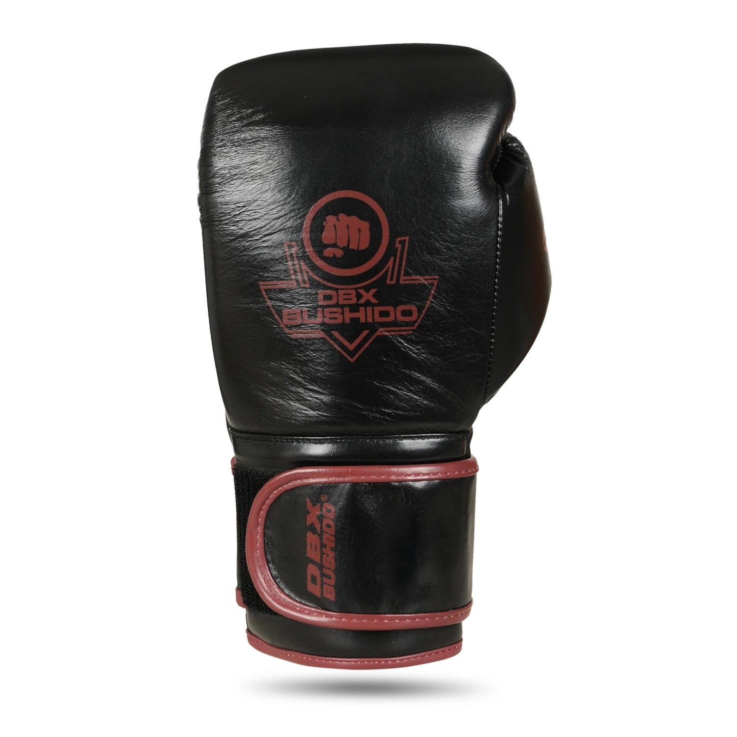 BOXING GLOVES SPARRING TRAINING GENUINE LEATHER DBX BUSHIDO 12OZ Color black