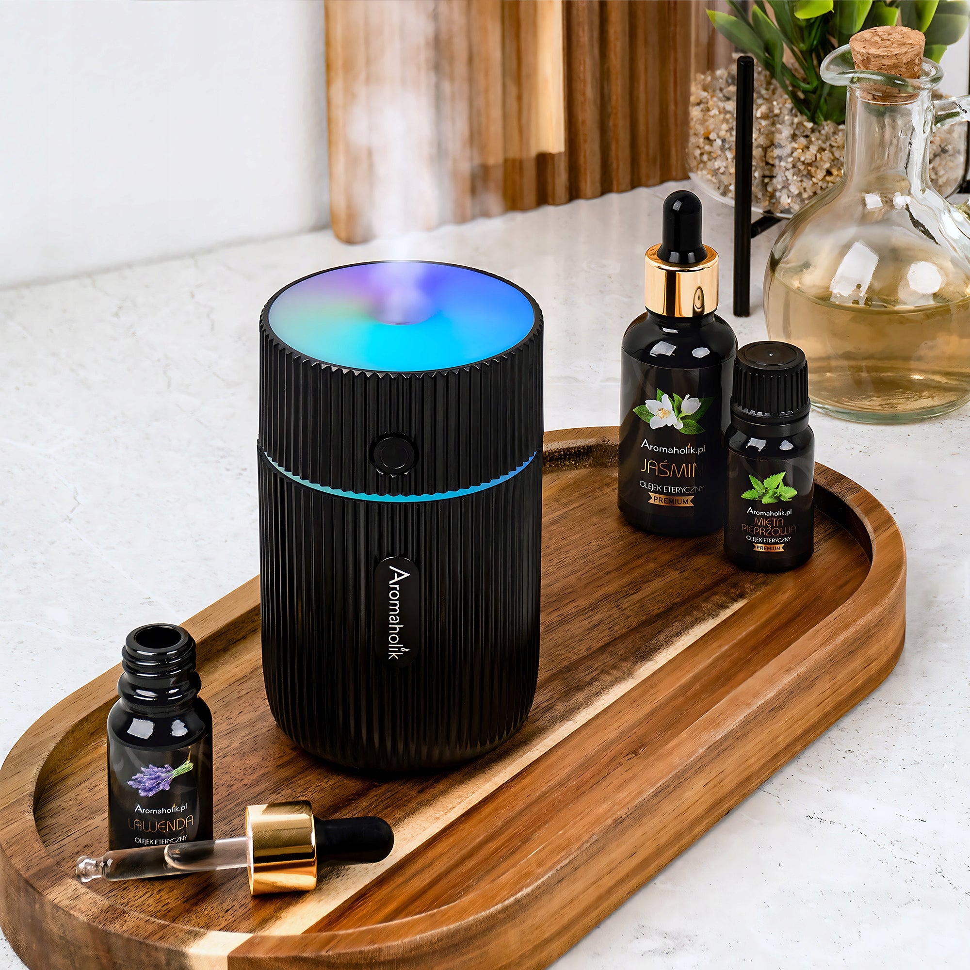 BPA Free LED Essential Oil Fragrance Diffuser for Aromatherapy Manufacturer code 5906843605516
