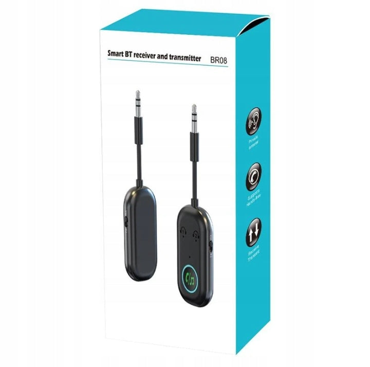 BR08 – Car Bluetooth 5.3 Receiver and Transmitter with AUX and Microphone Manufacturer code OA14345
