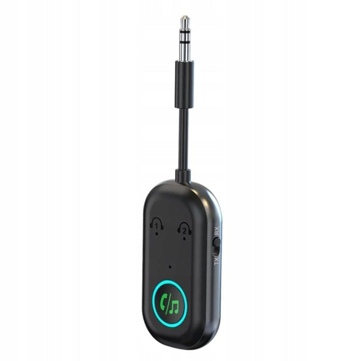 BR08 – Car Bluetooth 5.3 Receiver and Transmitter with AUX and Microphone
