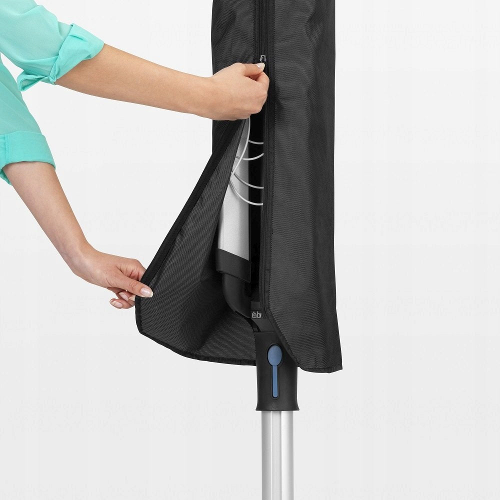 BRABANTIA - Garden dryer 60 m - Concrete attachment, cover Total height 192.5 cm