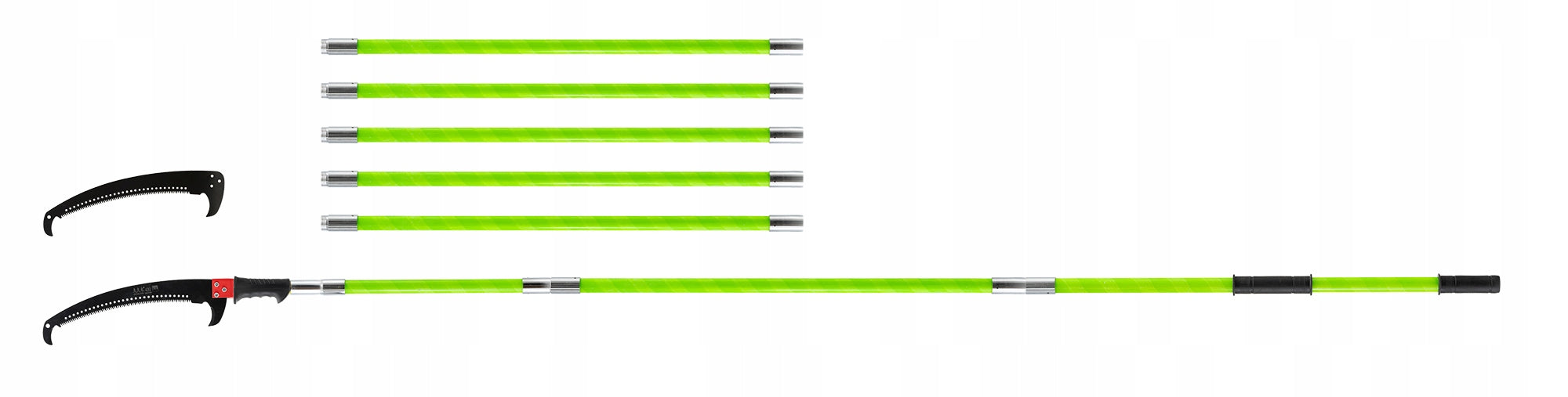 BRANCH SAW WITH HOOK TELESCOPIC MODULAR MANUAL TWO BLADES 8 m 800 cm Packaging status original