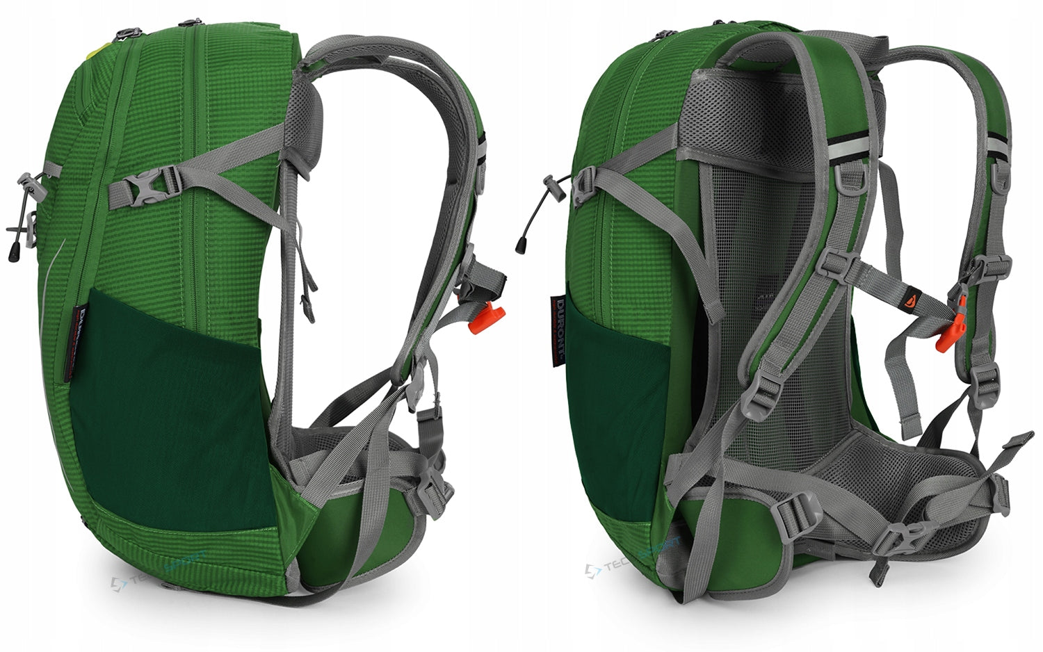 BRANDED BACKPACK BERGSON ARENDAL 25L GREEN BREATHABLE BACK COVER Brand Bergson