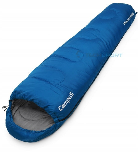 BRANDED MUMMY SLEEPING BAG CAMPUS PIONEER 200 3 COLORS Brand Campus