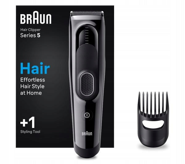 BRAUN CORDLESS TRIMMER FOR CUTTING FACIAL HAIR Dominant color black
