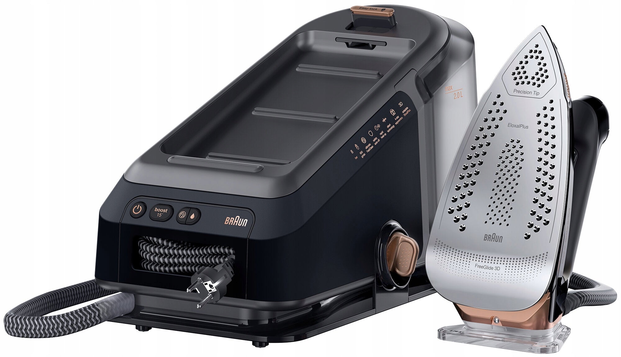 BRAUN IS7286BK CARESTYLE 7 LIGHT IRON WITH STEAM GENERATOR 8 BAR 2700W EAN (GTIN) 5906063208047