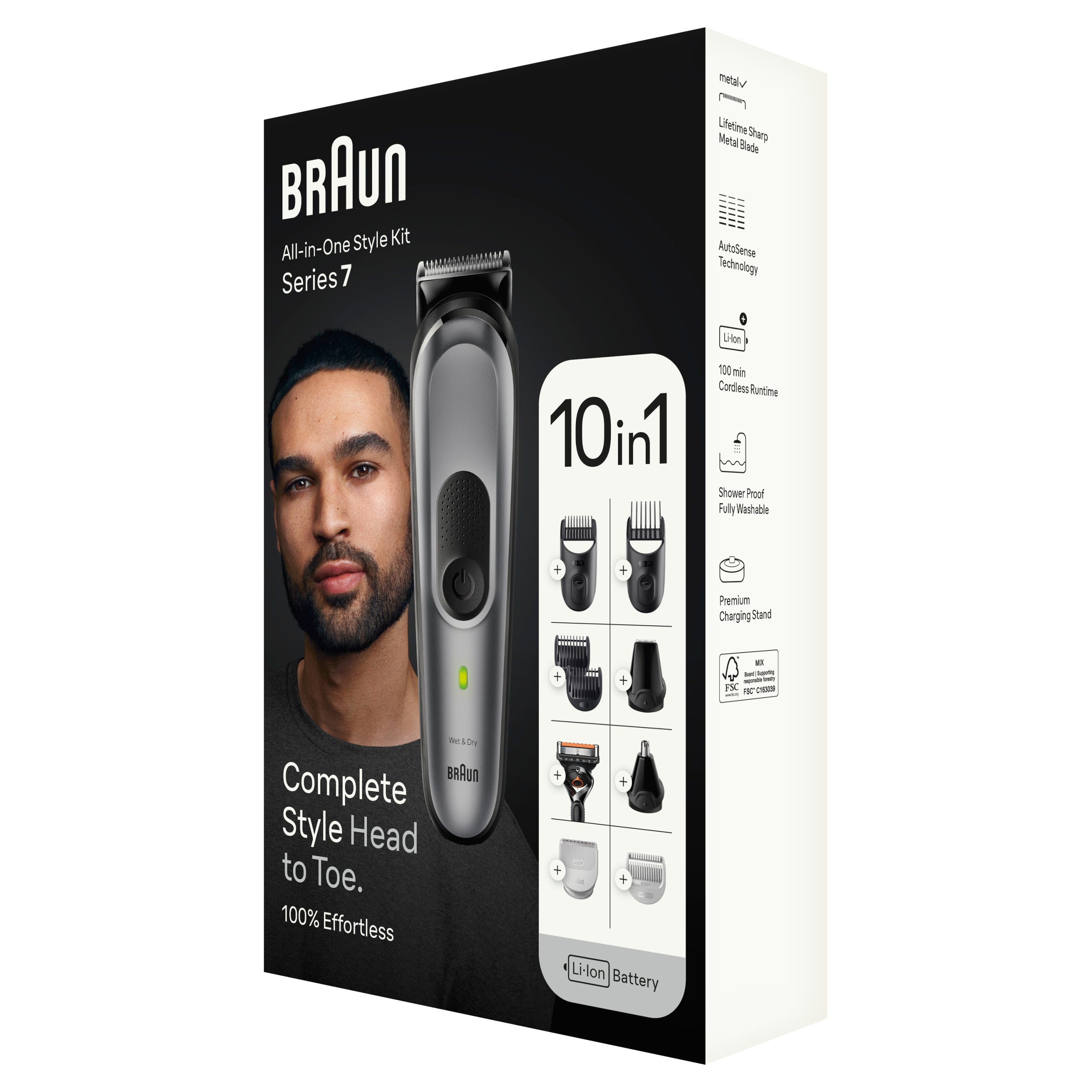 BRAUN Series 7 MGK7420 10in1 Beard and Body Trimmer Manufacturer code MGK7420