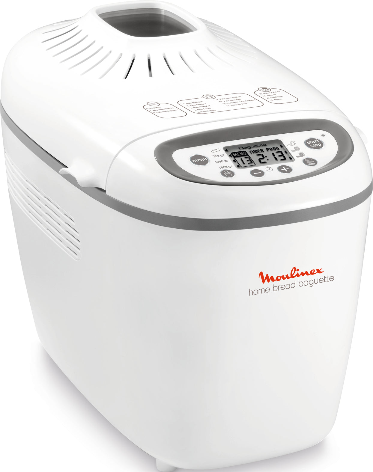 BREAD MACHINE 1,5KG 16 PROGRAMS BAGUETTE SET OW6101 Brand Moulinex