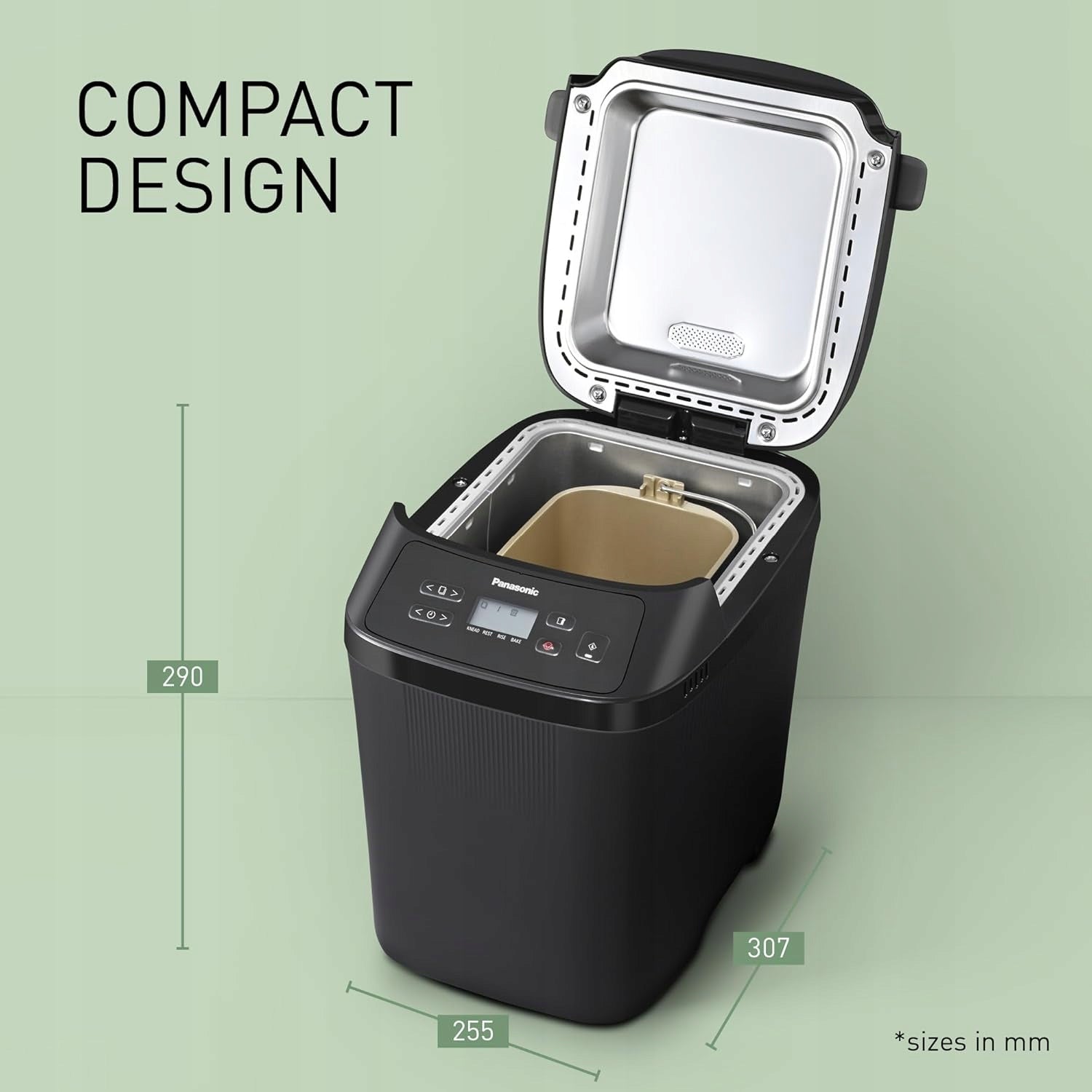 BREAD MACHINE 18 PROGRAMS 4 GLUTEN-FREE COMPACT LCD TEMP SENSORS Manufacturer code 5907225676384