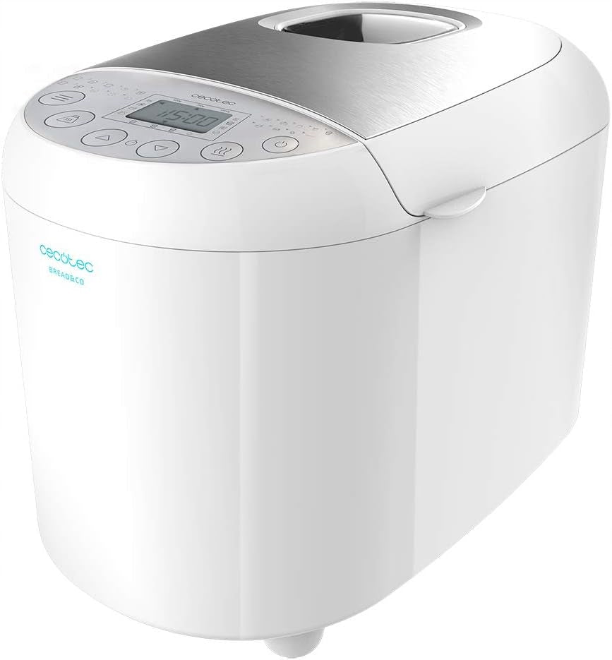 BREAD MACHINE 550W 19 PROGRAMS 1KG TIMER LCD FUNCTION YOGURT JAM