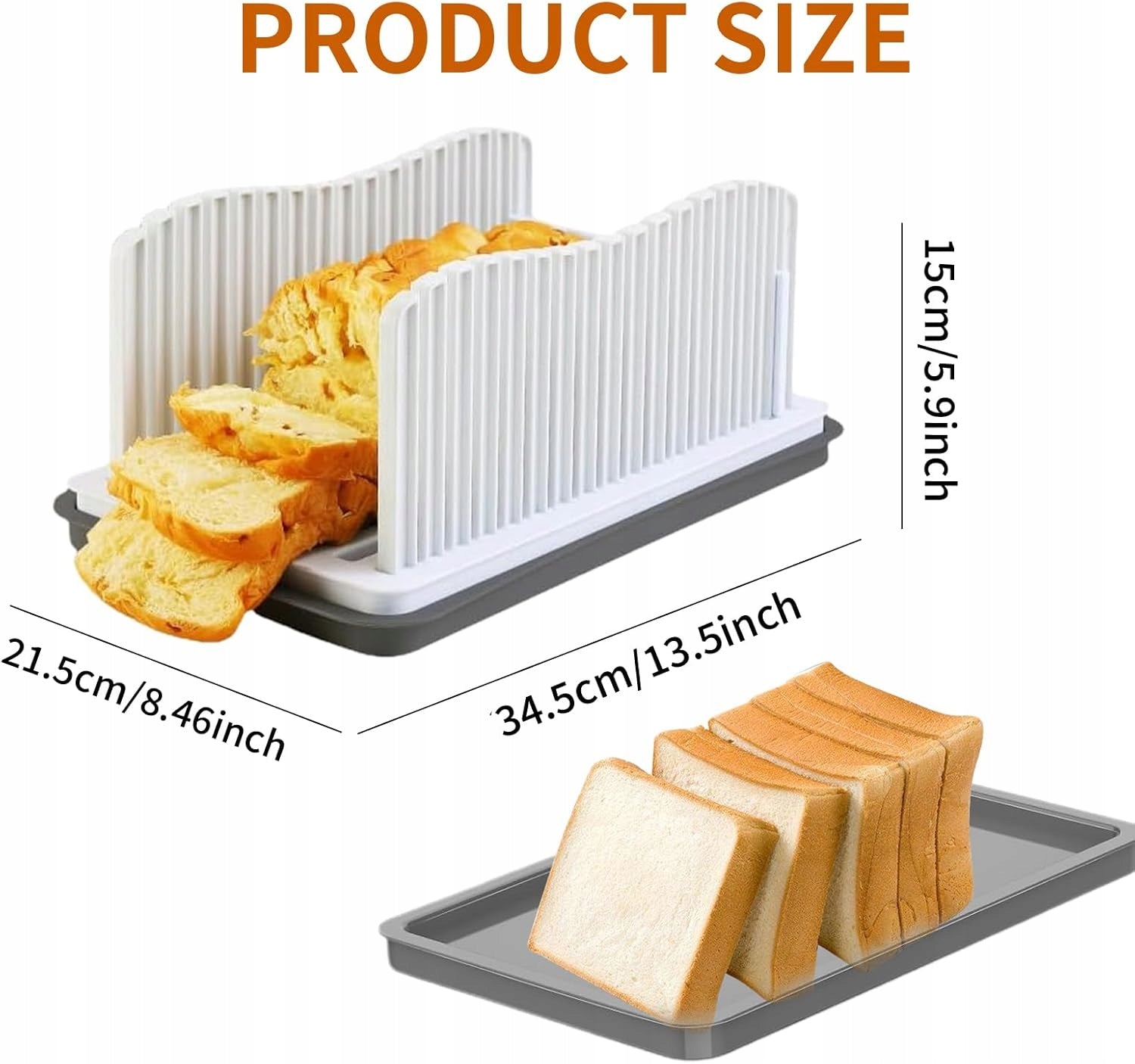 BREAD SLICER IMPROVED IDEAL FOR HOME USE EFFICIENT EAN (GTIN) 0099876387513