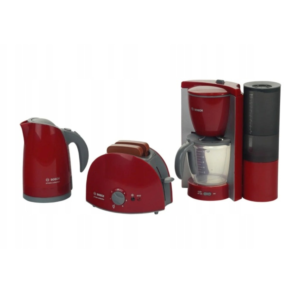 BREAKFAST SET KLEIN BOSCH TOASTER KETTLE DISHES TOY FOR CHILDREN