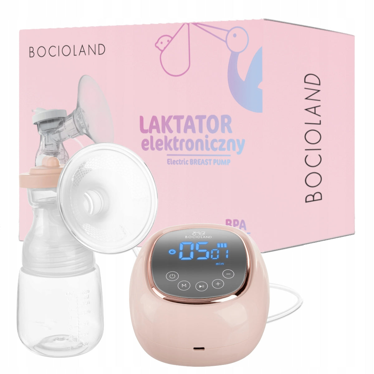 BREAST PUMP ELECTRIC breast pump quiet convenient BOCIOLAND EMMA