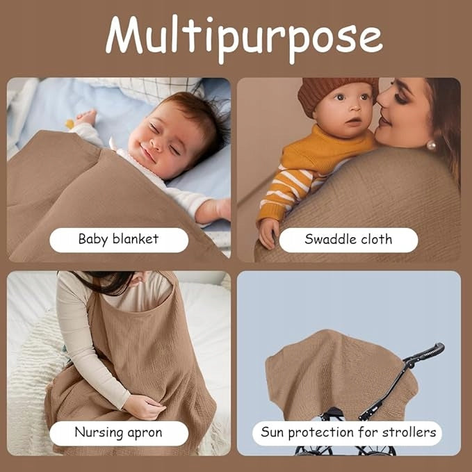 BREASTFEEDING SCARF FOR WOMEN APRON COVER FOR NEWBORNS Packaging status original