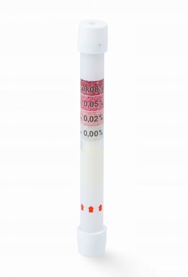 BREATHALYZER DISPOSABLE ALCOHOL TEST ALKOTEST SET OF 10 PIECES Packaging status original