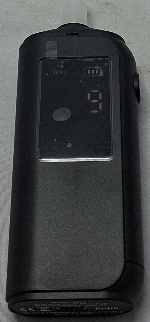 BREATHALYZER ELECTROCHEMICAL TESTER PRECISION USB LED FAST DIGITAL MOUTHPIECESx6 Packaging status original