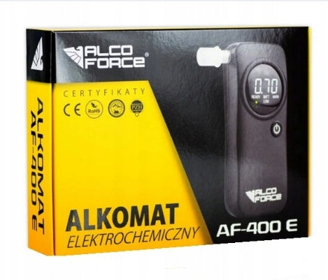 BREATHALYZERS/ ALCO TESTERS BREATHALYZER ALCO FORCE AF-400E Brand AlcoForce