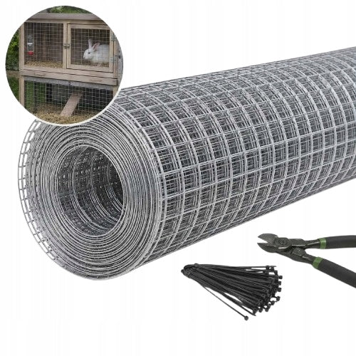 BREEDING WELDED MESH OC STEEL eye 19X19 for cage aviaries 25 MB